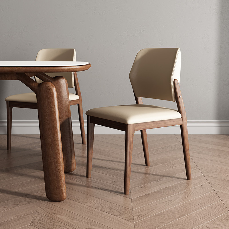 Retro Gaming Mobile - Modern Minimalist Dining Chairs Wooden Gaming