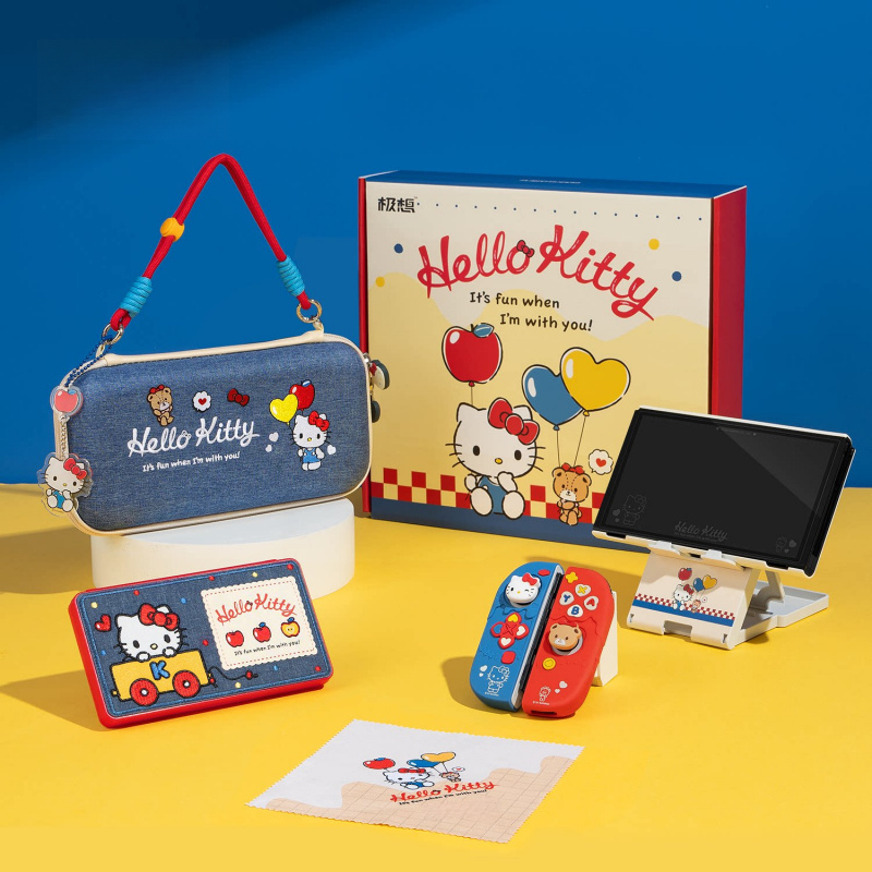 Game Carrying Case - Cartoon Kt Protective Case for Nintendo