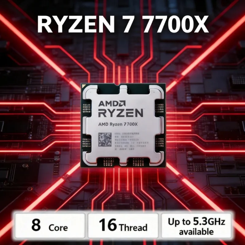 Amd Cpu Ryzen 7 - AMD Ryzen 7 7700X R7 7700X