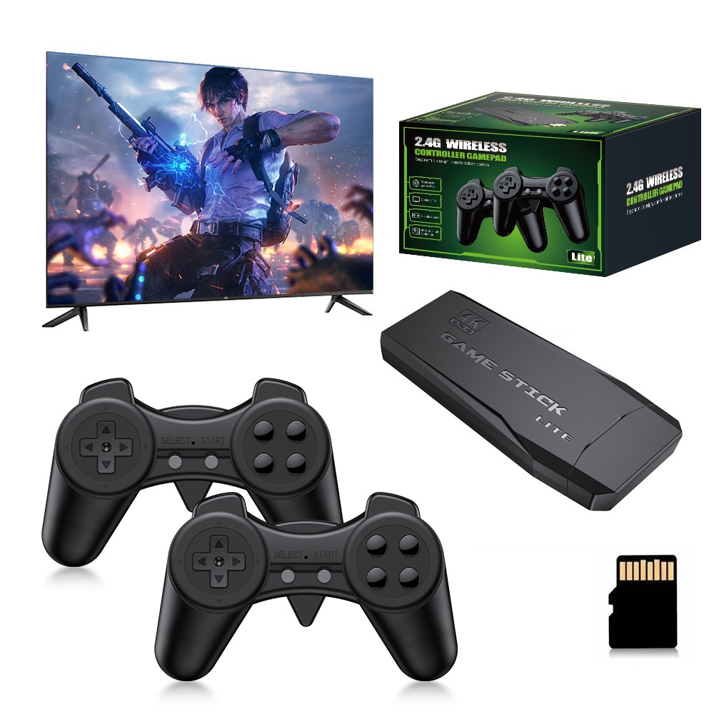 Retro Gaming Mobile - Portable 4K Retro Game Stick Console