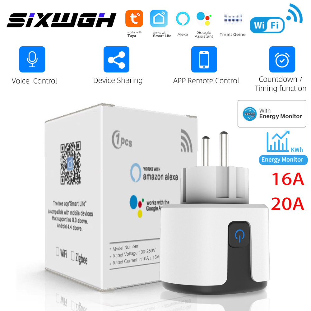 SIXWGH Tuya Smart Socket WIFI  - Crt Monitor Stand 评论和价格