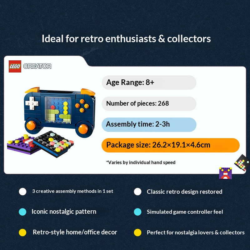 LEGO Creator 3in1 Building Blo - Retro Gaming Fun 评论和价格