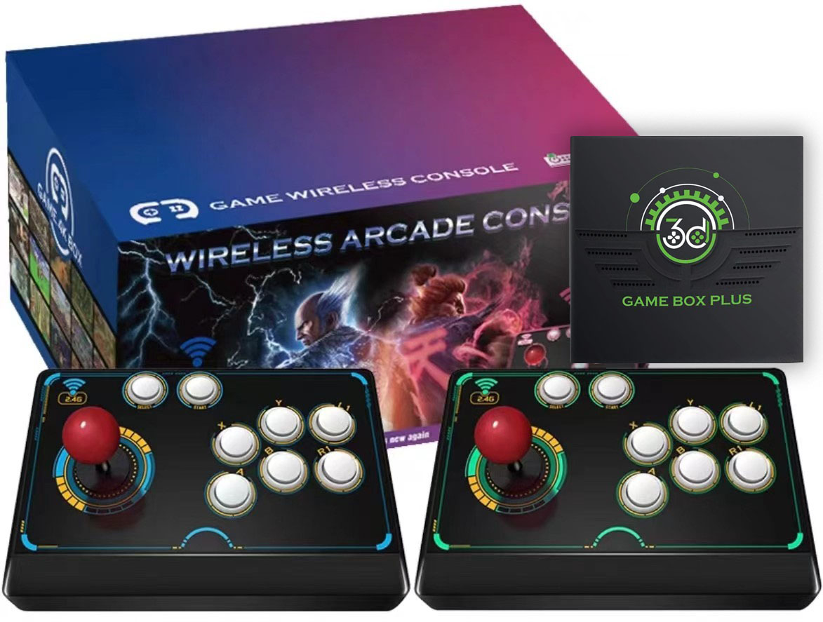 V6 Retro Game Box 2.4G Wireles - Retro Gaming Tv Box 评论和价格