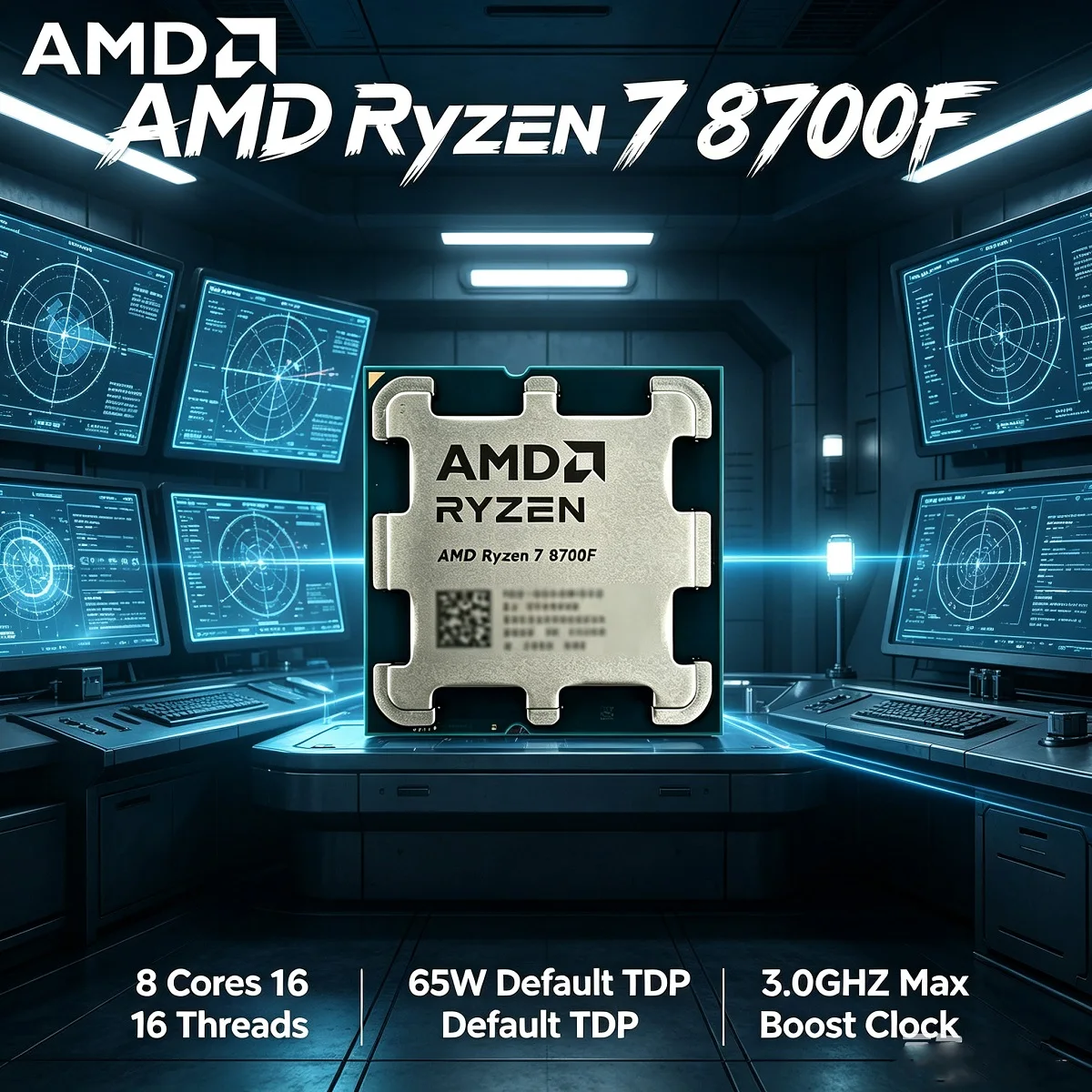 AMD Ryzen 7 8700F New CPU R7 8 - Amd Cpu Ryzen 7 评论和价格