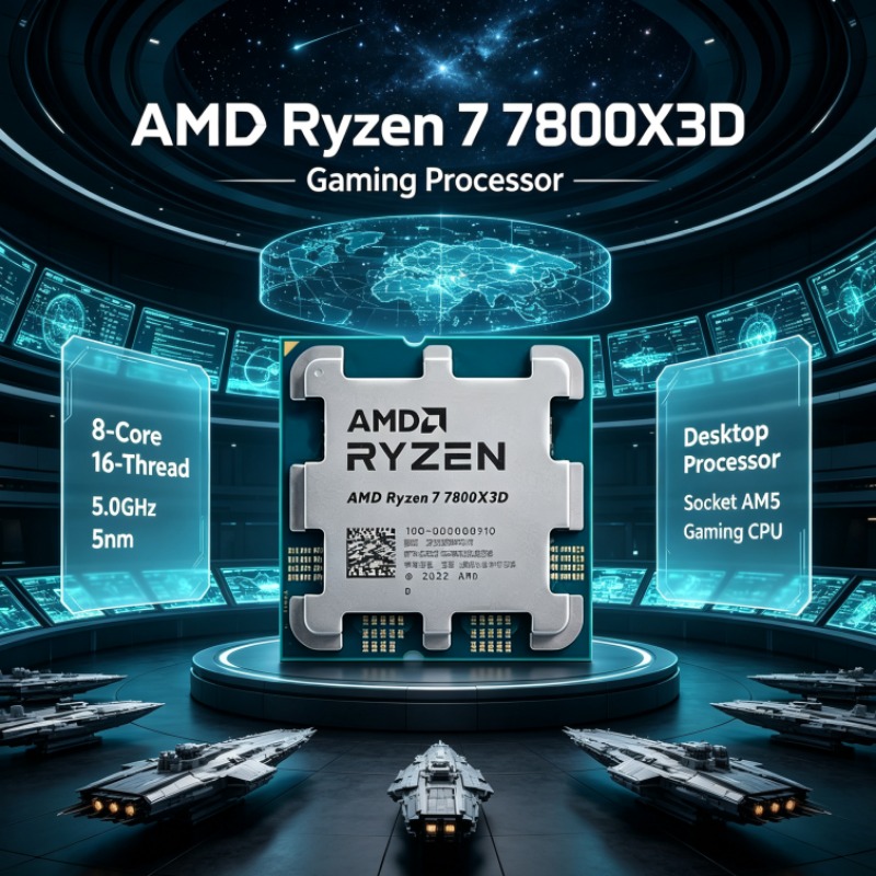 AMD R7 7800X3D Ryzen 7 AM5 CPU - Amd Cpu Ryzen 7 评论和价格