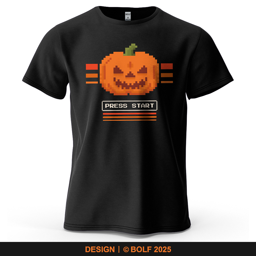 Halloween Pumpkin Printed Men' - Retro Gaming Events 评论和价格