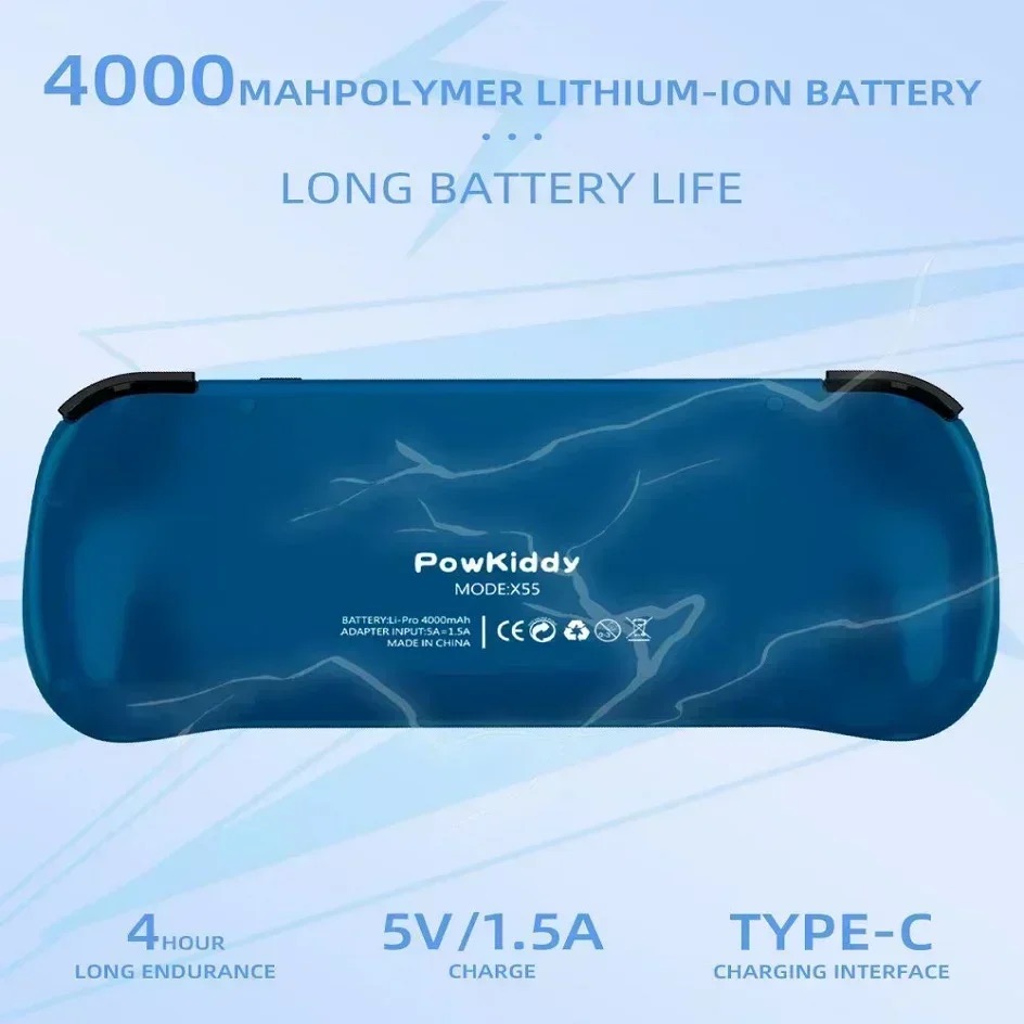 POWKIDDY X55 Handheld Game Con - Retro Gaming Mobile 评论和价格