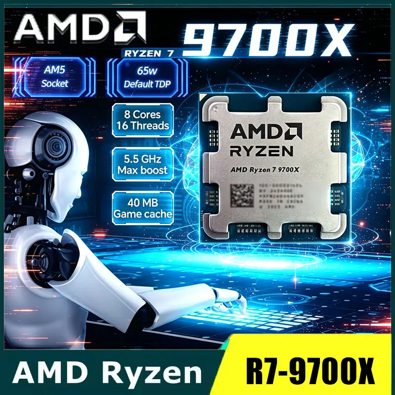 Amd Ryzen 7 9700X Cpu Processo - Amd Cpu Ryzen 7 评论和价格