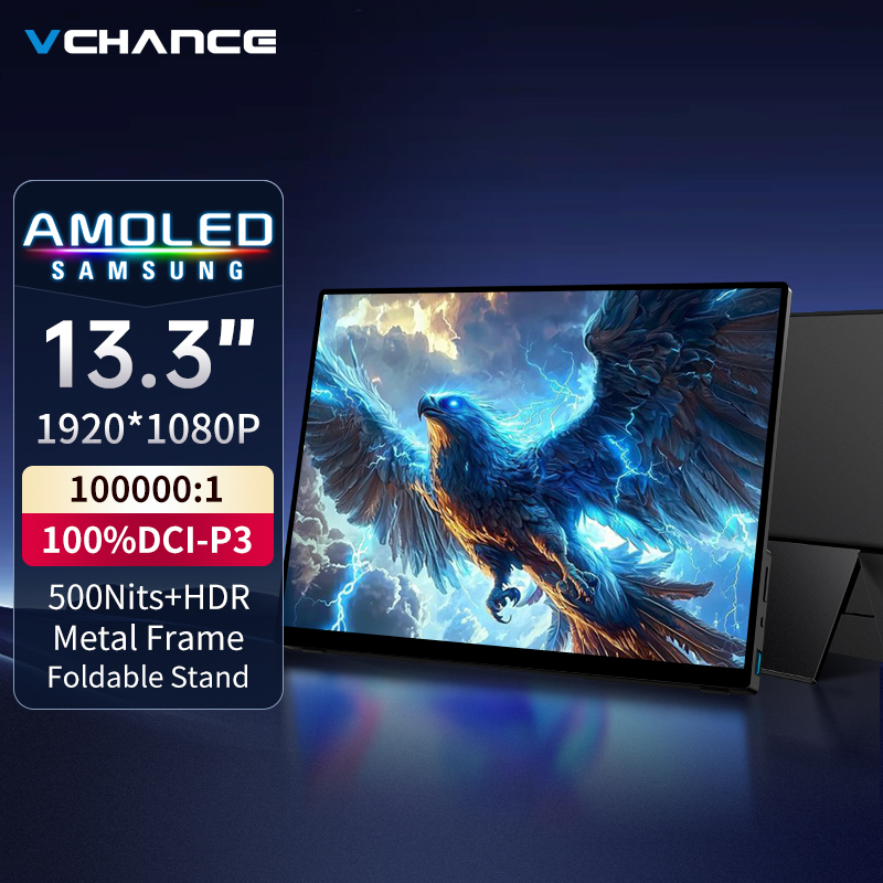 VCHANCE 13.3'' OLED Portable M - Crt Monitor Stand 评论和价格