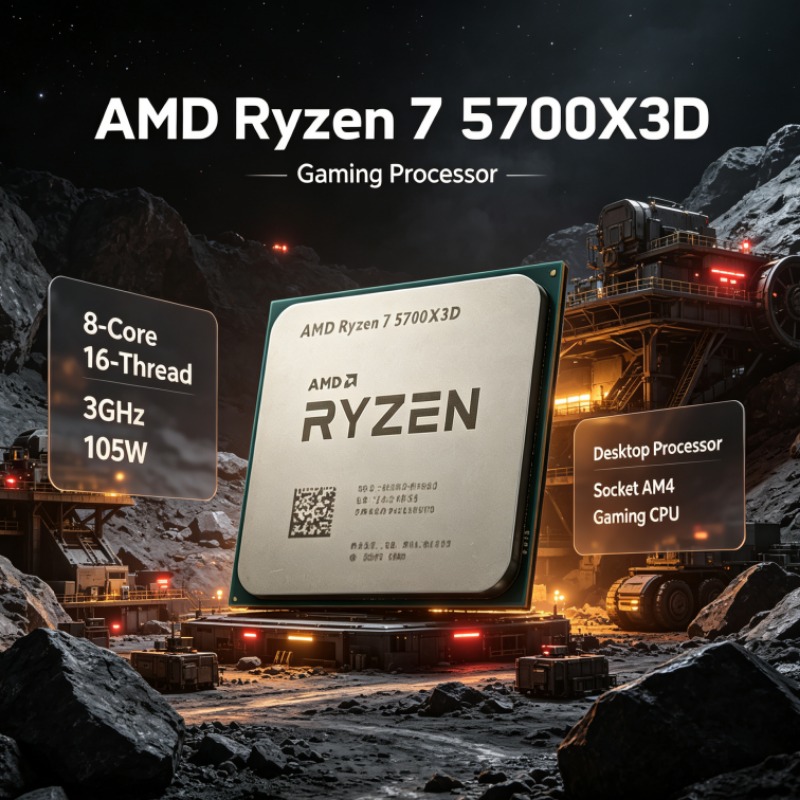 Ryzen 7 5700X3D AMD Socket AM4 - Amd Cpu Ryzen 7 评论和价格