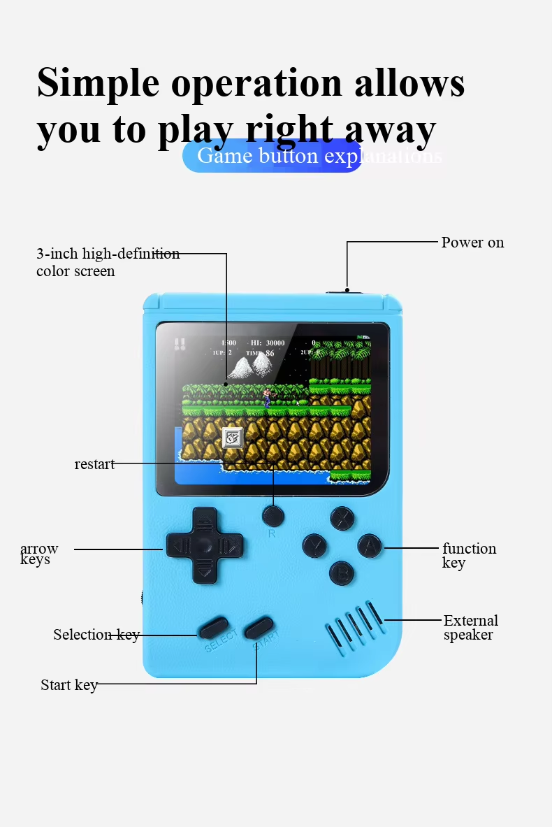 400 In 1 MINI Games Handheld G - Retro Gaming Mobile 评论和价格