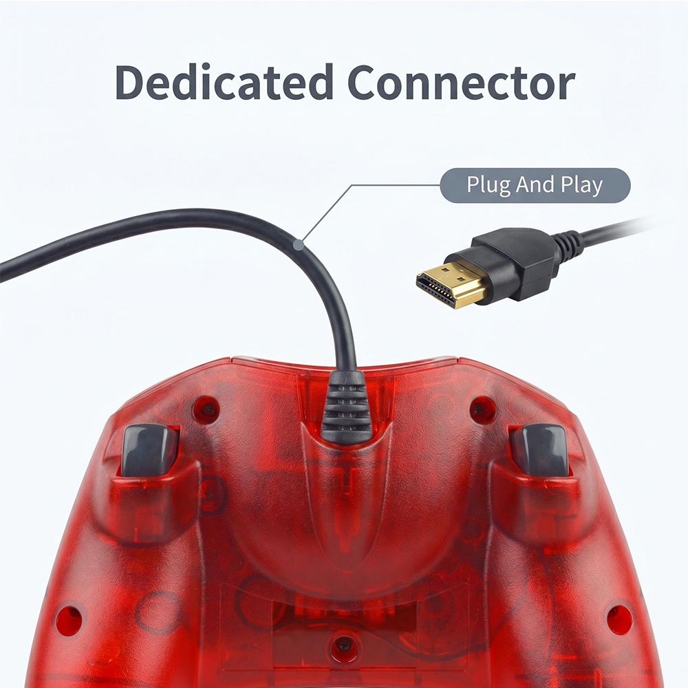 Wired Game Controller - Retro  - Retro Gaming Xbox Controller 评论和价格