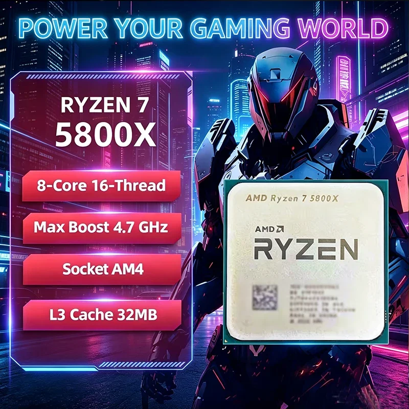 AMD Ryzen 7 5800X AMD R7 5800X - Amd Cpu Ryzen 7 评论和价格