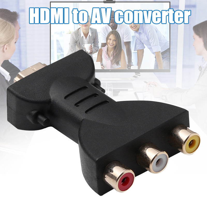 HDMI to AV Converter 3 RCA Ful - Scart To Hdmi 评论和价格