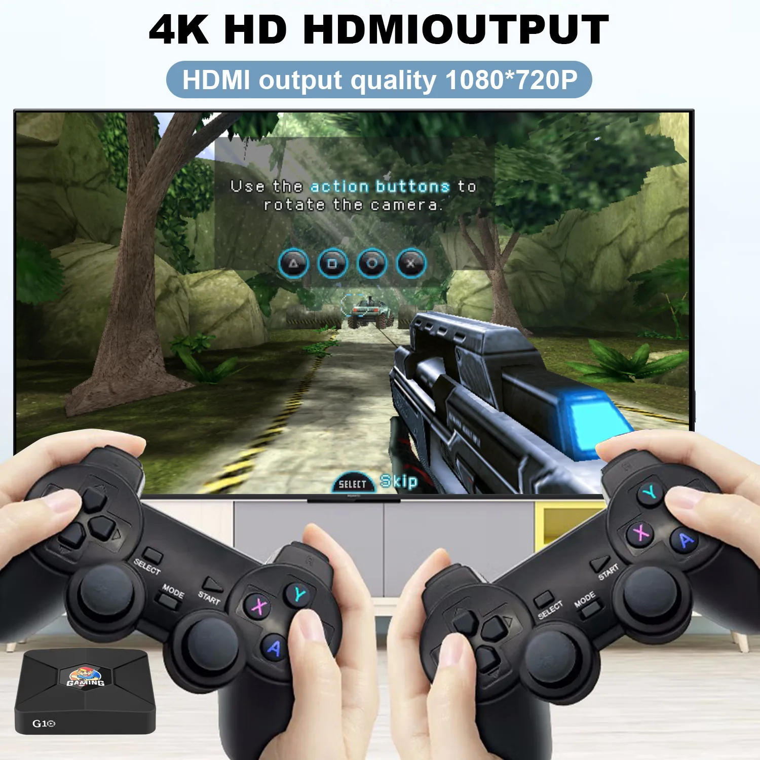 HaaYot Game Box 4K HD Smart An - Retro Gaming Tv Box 评论和价格