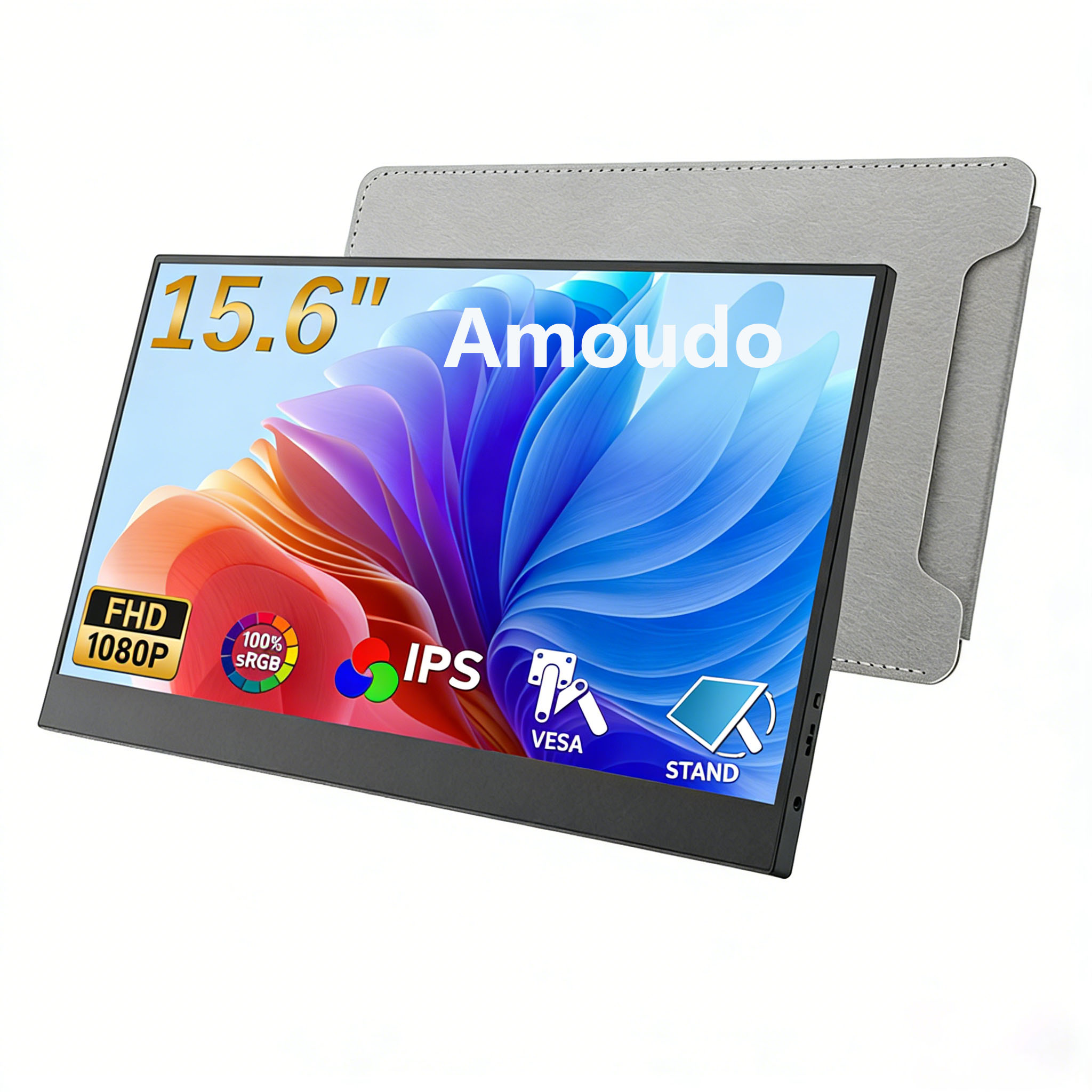 Amoudo 15.6 Inch Portable Moni - Crt Monitor Stand 评论和价格