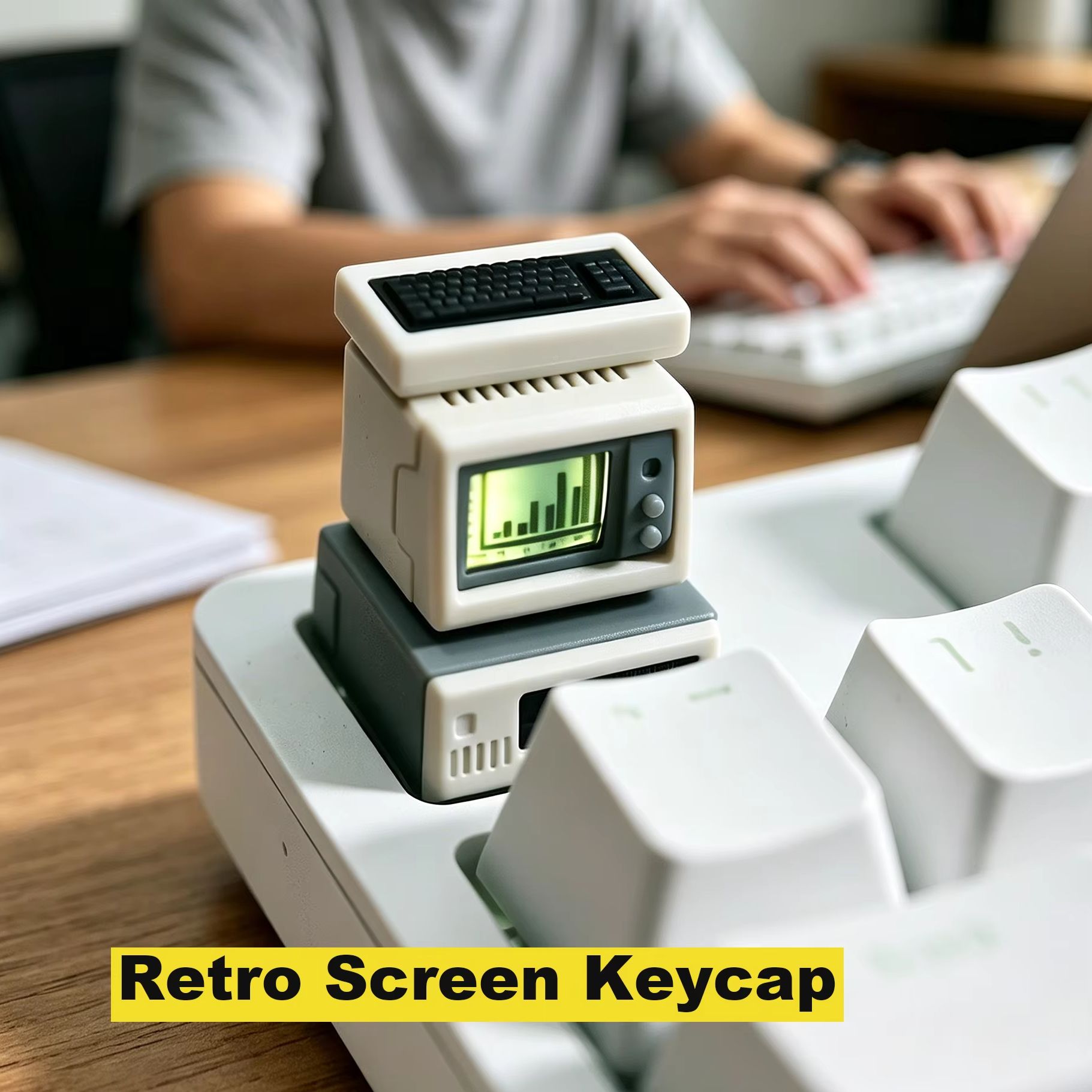 Retro Computer Keycap Backlit  - Retro Gaming Fun 评论和价格