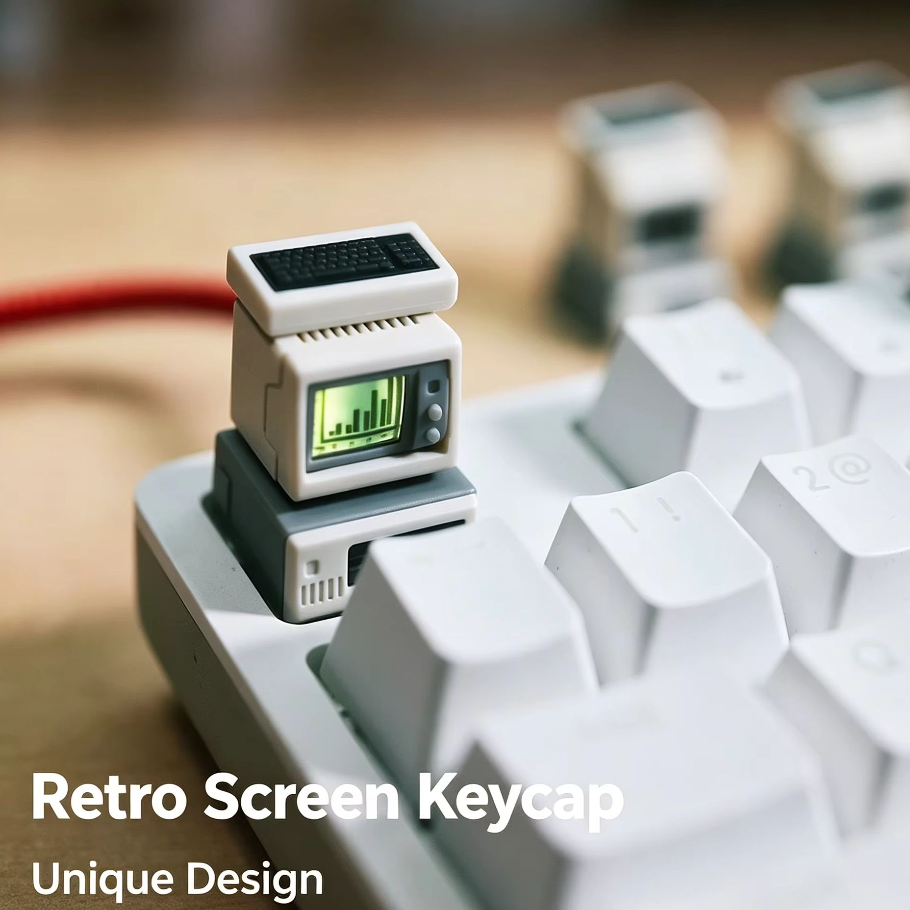 Retro Computer Keycap Backlit  - Retro Gaming Fun 评论和价格