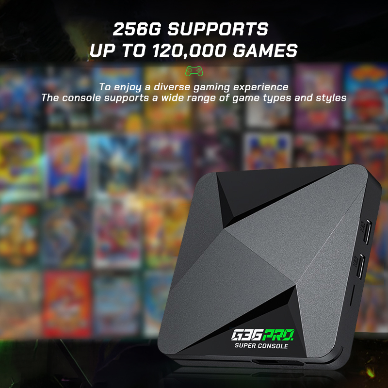 Super G36 Pro Game Console 256 - Retro Gaming Tv Box 评论和价格