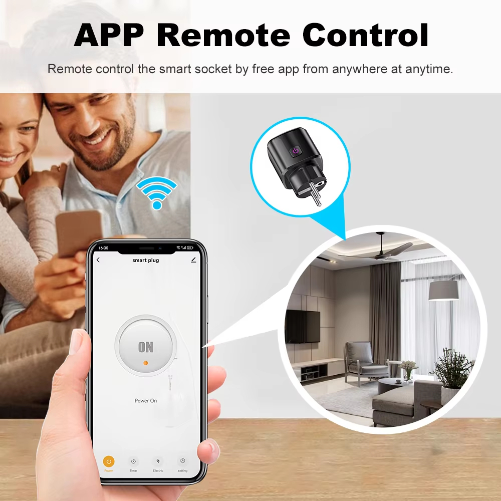 20A AC100-240V Wifi Smart Plug - Crt Monitor Stand 评论和价格