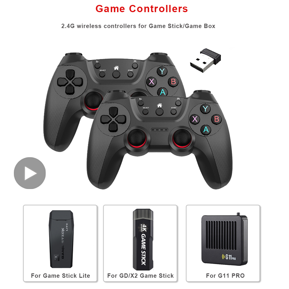 Wireless Gamepad Gaming Contro - Retro Gaming Tv Box 评论和价格