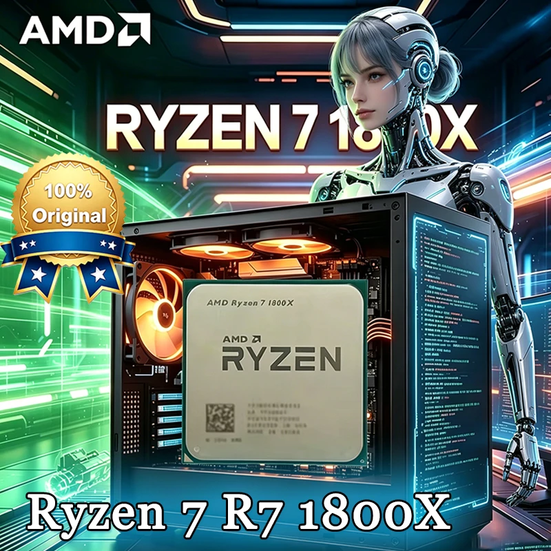 AMD Ryzen 7 1800X CPU R7 1800X - Amd Cpu Ryzen 7 评论和价格
