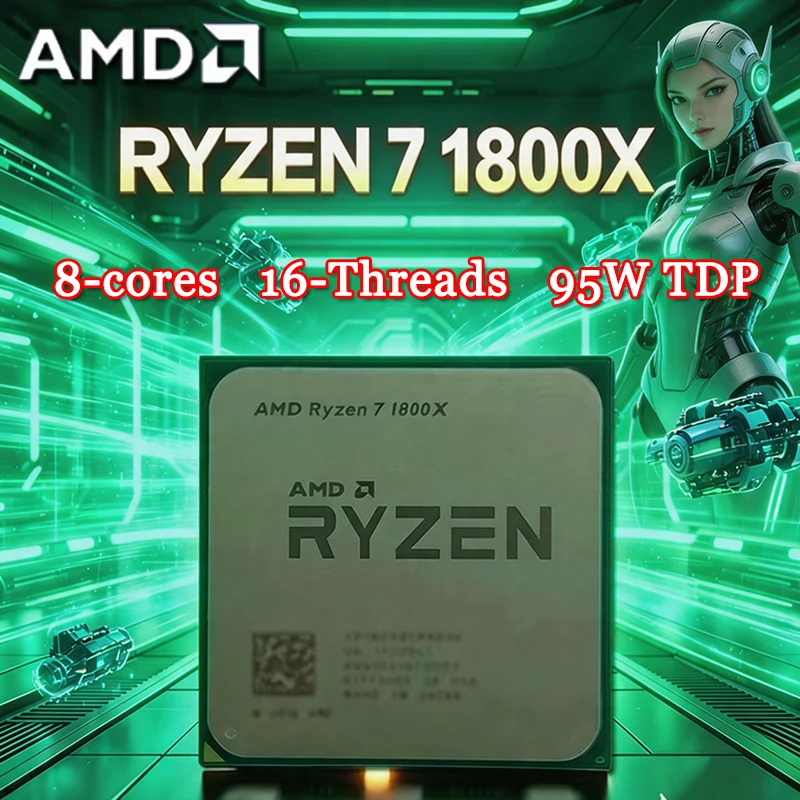 AMD Ryzen 7 1800X CPU R7 1800X - Amd Cpu Ryzen 7 评论和价格