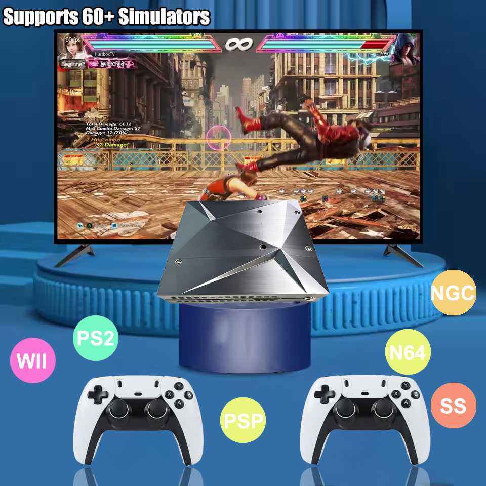 P88 Retro Game Console 2TB HDD - Retro Gaming For Windows 评论和价格