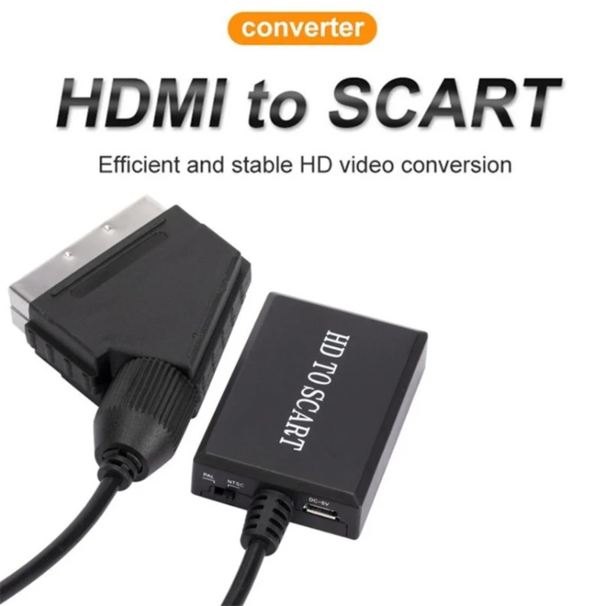 LccKaa 1080P HDMI To SCART Ada - Scart To Hdmi 评论和价格