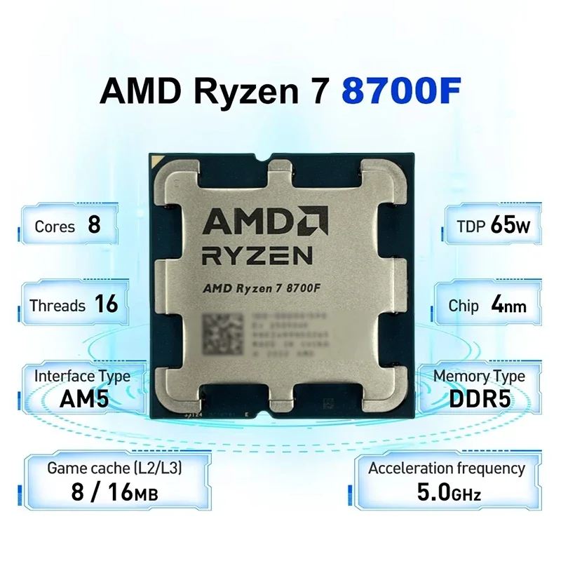AMD Ryzen 7 8700F Desktop Proc - Amd Cpu Ryzen 7 评论和价格