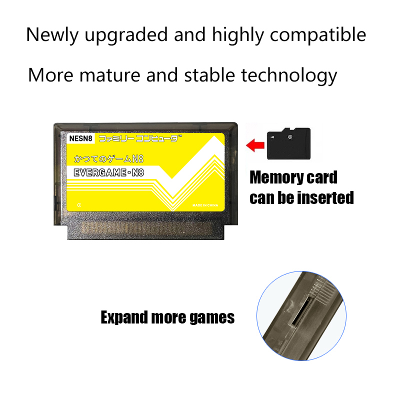 REMANK EVERGAME N8 NES Cartrid - Retro Gaming Fun 评论和价格