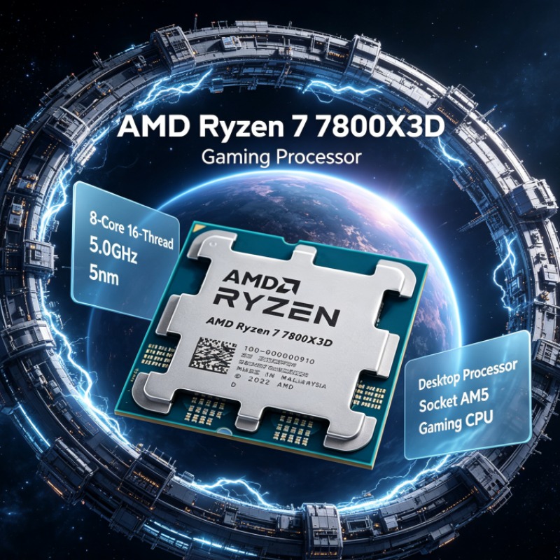 Ryzen 7 7800X3D AMD CPU 100-10 - Amd Cpu Ryzen 7 评论和价格