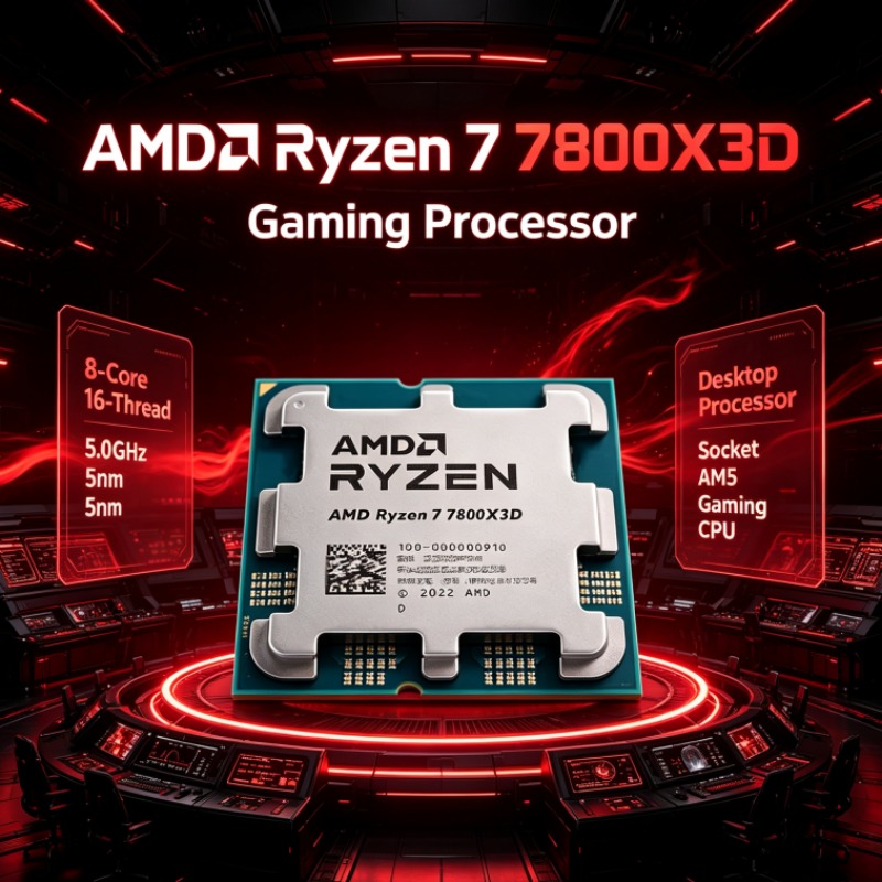 Ryzen 7 7800X3D AMD CPU 100-10 - Amd Cpu Ryzen 7 评论和价格
