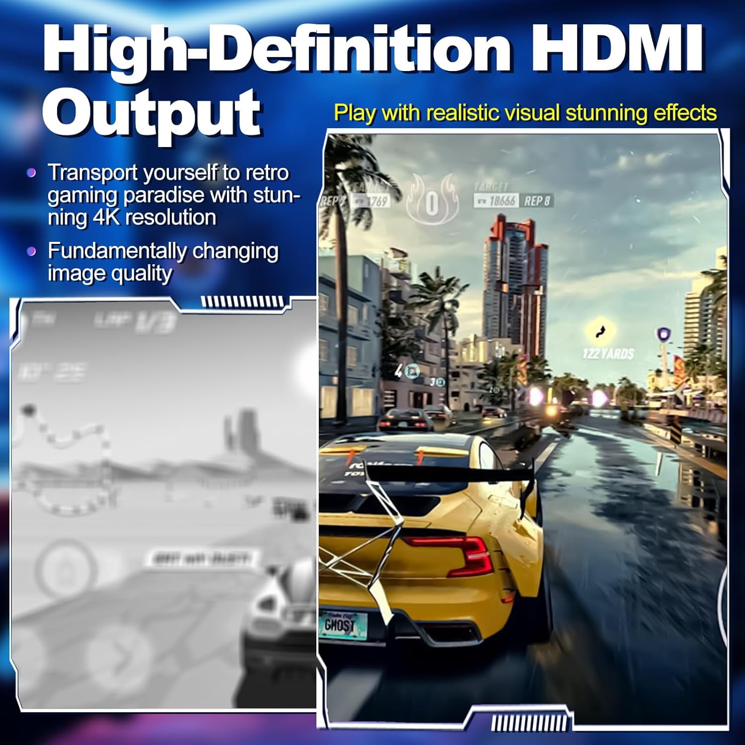 M8 Retro Game-Stick 20000+ Gam - Retro Gaming Hdmi Stick 评论和价格