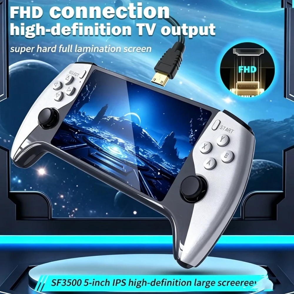 SF3500 5 inch Handheld Game Co - Retro Gaming Nostalgia 评论和价格